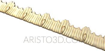 Baguette (BG_0454) 3D model for CNC machine